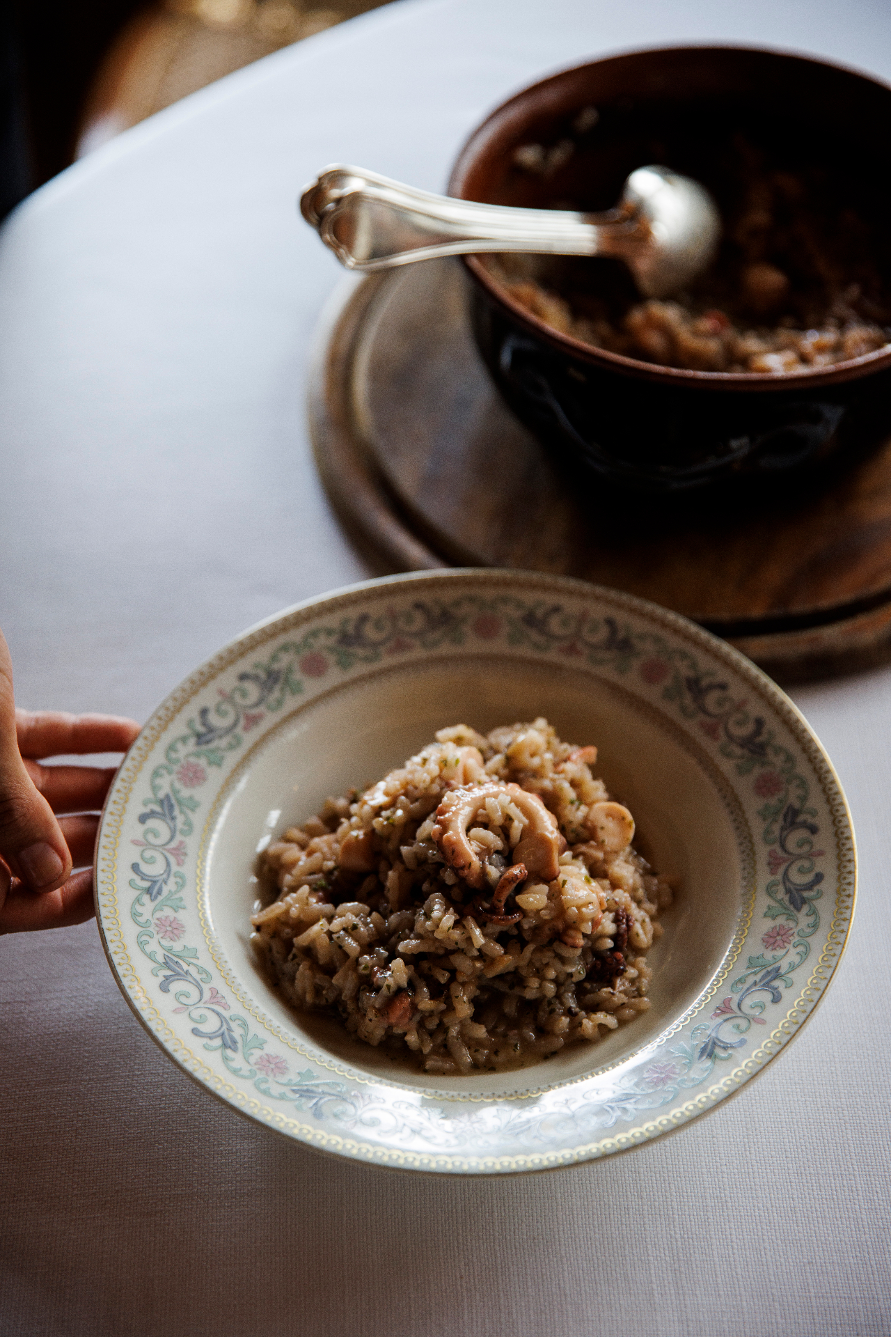Il Risotto 1960 al polpo e alle erbe